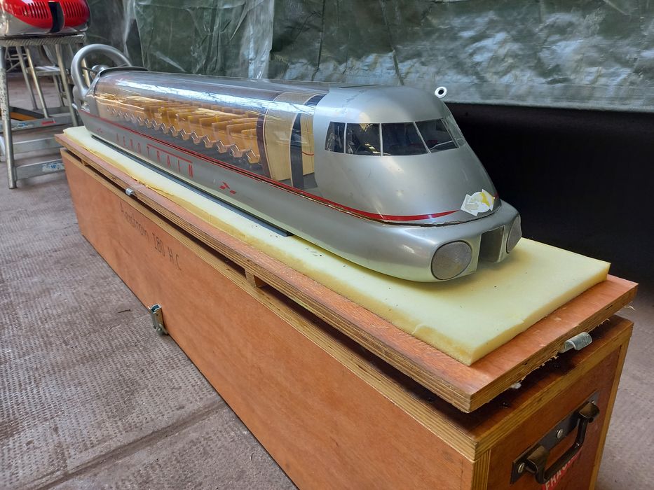 maquette : aérotrain I80 HC (1) - © Ministère de la Culture (France), Direction Régionale des Affaires Culturelles d'Île-de-France – Tous droits réservés 