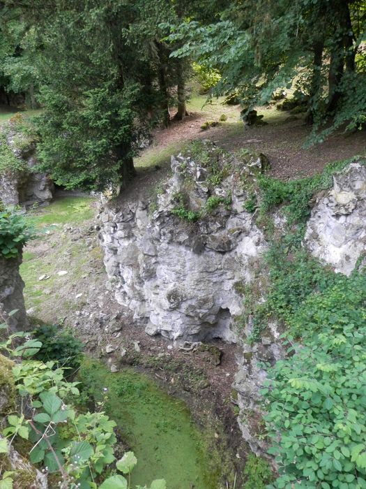 parc, abords de la grande cascade