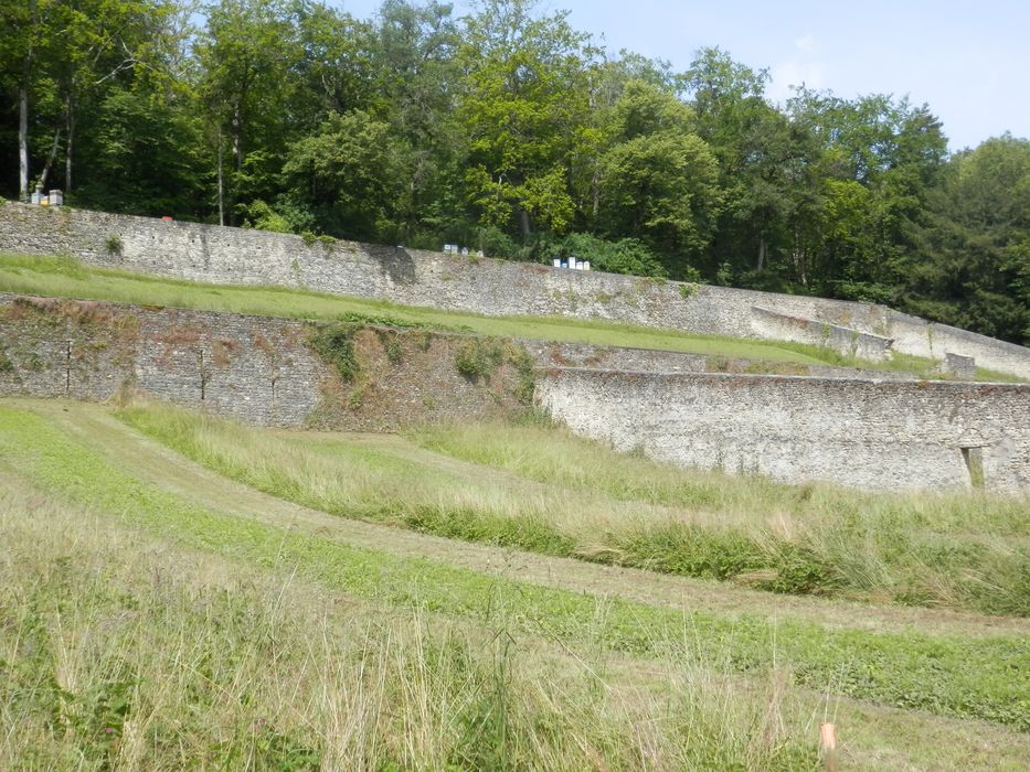 ancien potager, vue partielle