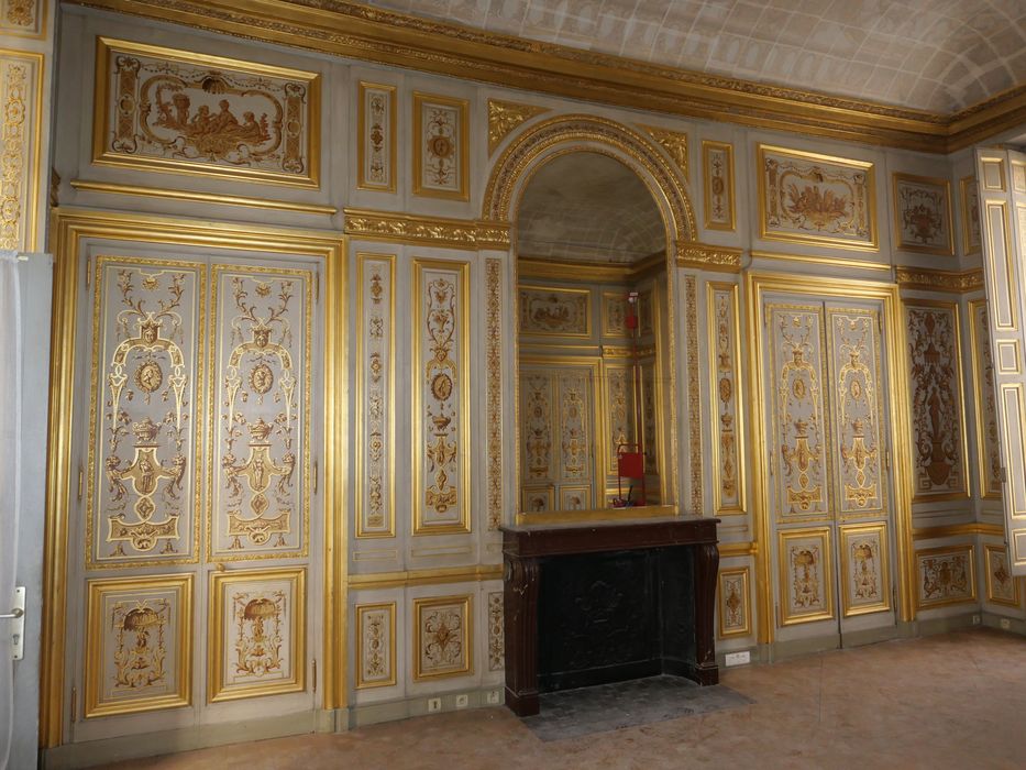 corps principal, 1er étage, salon doré