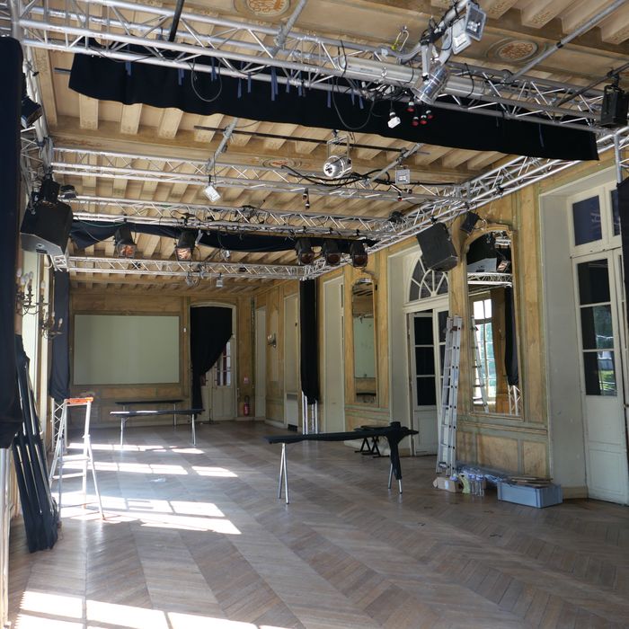 rez-de-chaussée, salon de billard