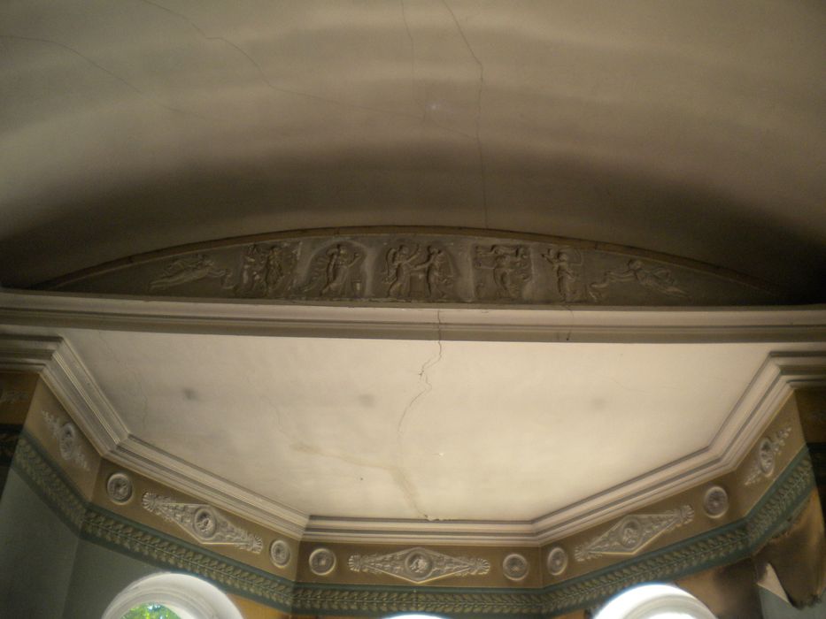 salle de billard, détail des décors