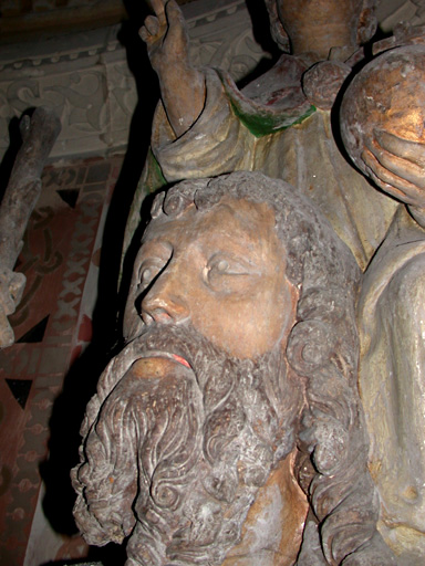 Tête de saint Christophe.