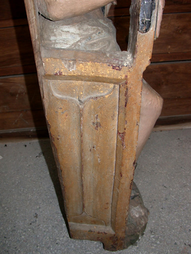 Côté du siège.