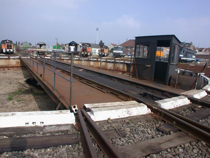 Pont tournant.