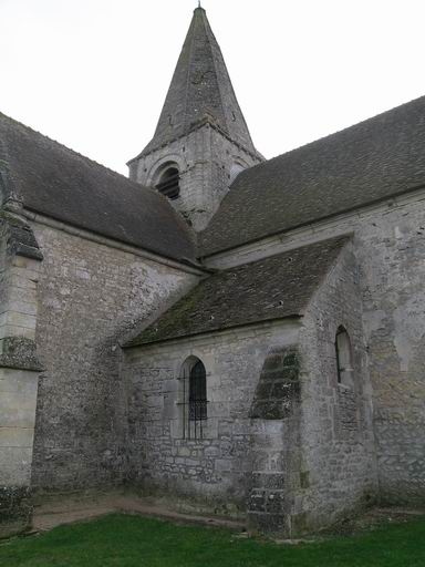 Transept, côté nord : vue extérieure.