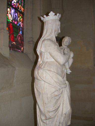 Vue générale de profil. - © Monuments historiques, ADAGP
