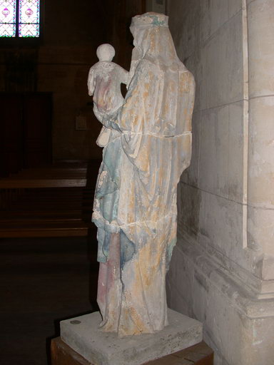 Revers avant restauration (état en 2003).