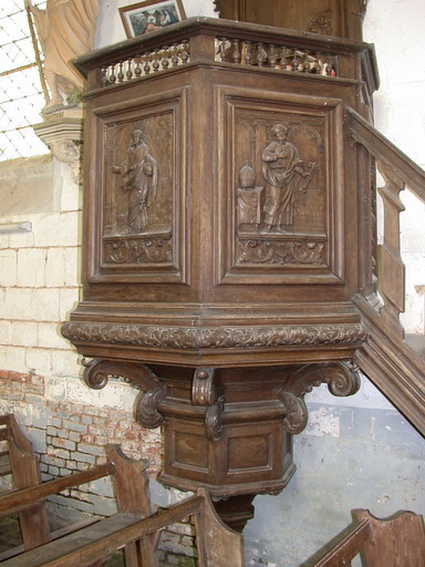 Vue générale de la cuve et de son culot.