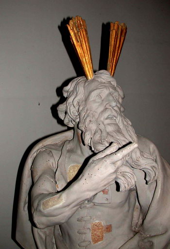 Partie supérieure avec essais de dégagement (atelier Serge Gioradni, 2006)