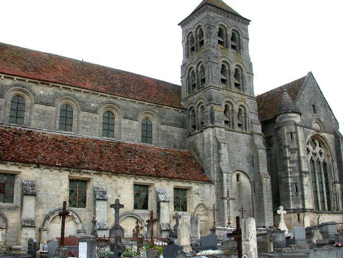 Vue d'ensemble de la façade nord.