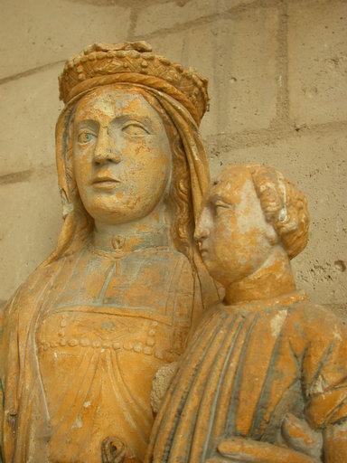Vue de la partie supérieure de trois-quarts droit. - © Monuments historiques