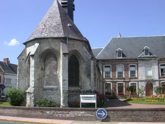 Extérieur : vue du chevet.