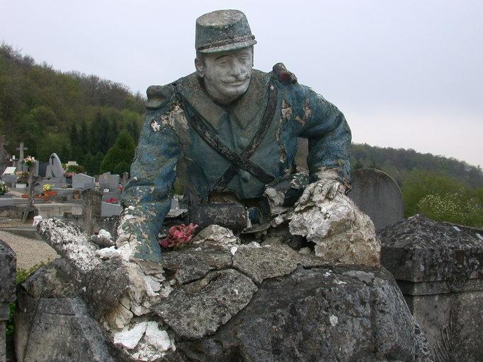 Vue du Poilu, avant restauration.