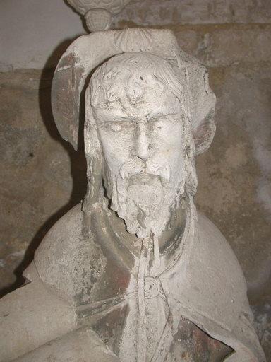 Vue de la partie supérieure de face.