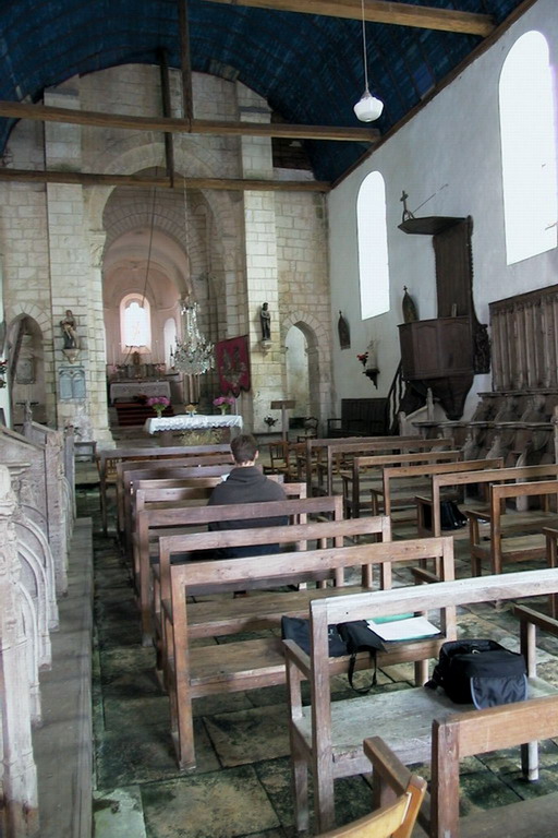 Eglise : Vue intérieure de l'église.