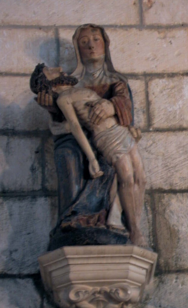 groupe sculpté : Vierge de pitié