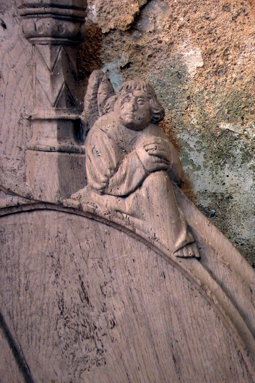 Stalles : jouée C, déposée dans le choeur, détail