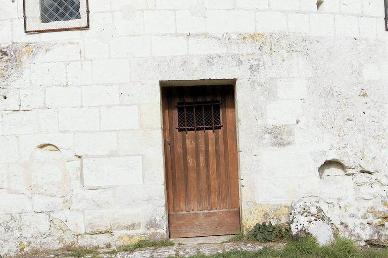 Chapelle Saint-Jean du Liget : Porte d'entrée.