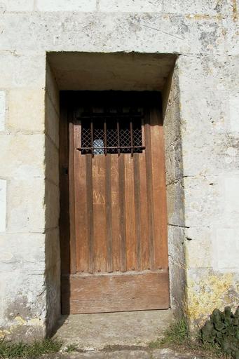 Chapelle Saint-Jean du Liget : Porte d'entrée.