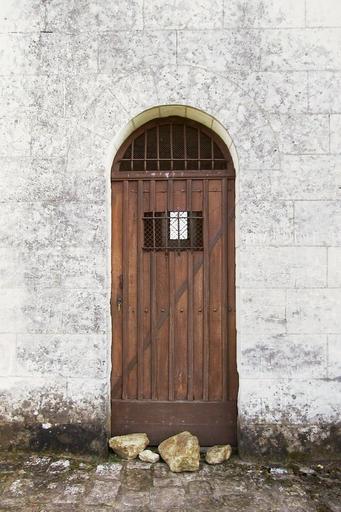 Chapelle Saint-Jean du Liget : Porte sud.