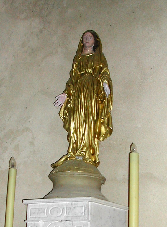 Statue : Statue de de la Vierge.