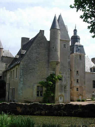 Château de Bannegon : Façade sud-est.