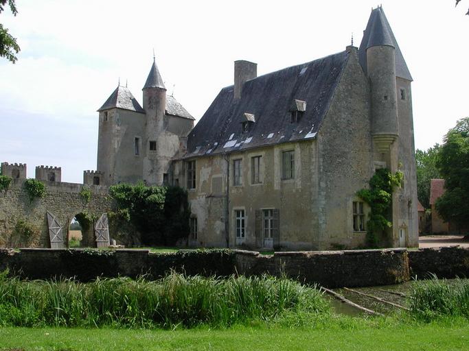 Château de Bannegon : Façade nord-est.