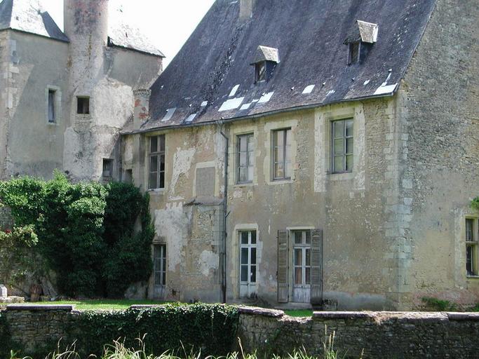 Château de Bannegon : Façade nord-est.