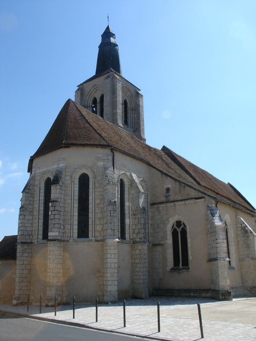 Eglise Saint-Aignan : Chevet, vue générale