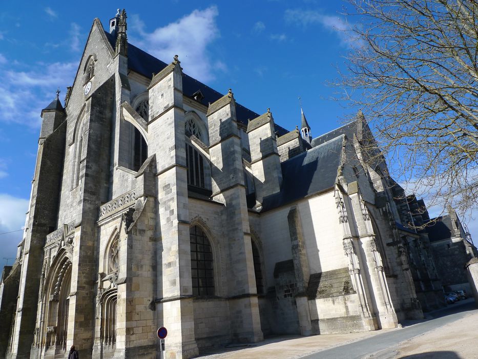 Basilique Notre-Dame : Ensemble sud-ouest, vue générale