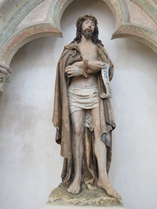 statue : Christ de pitié, vue générale