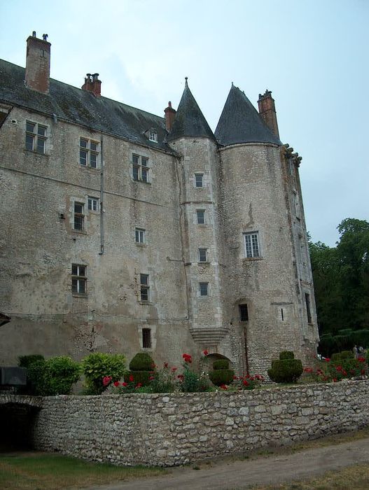 Château : Ensemble nord-est, vue partielle