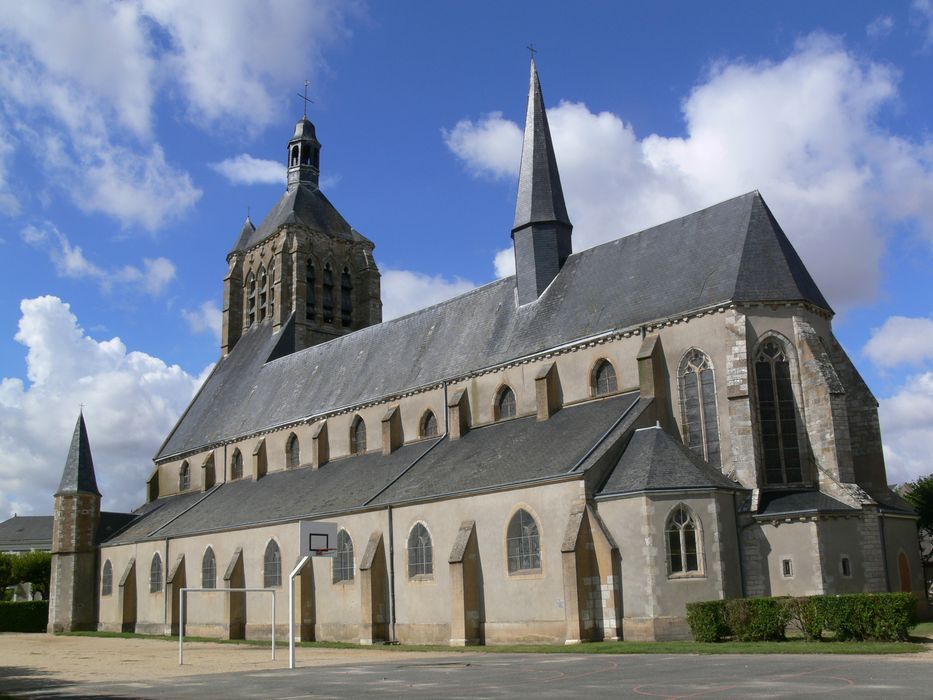 Eglise Saint-Symphorien : Ensemble sud, vue générale