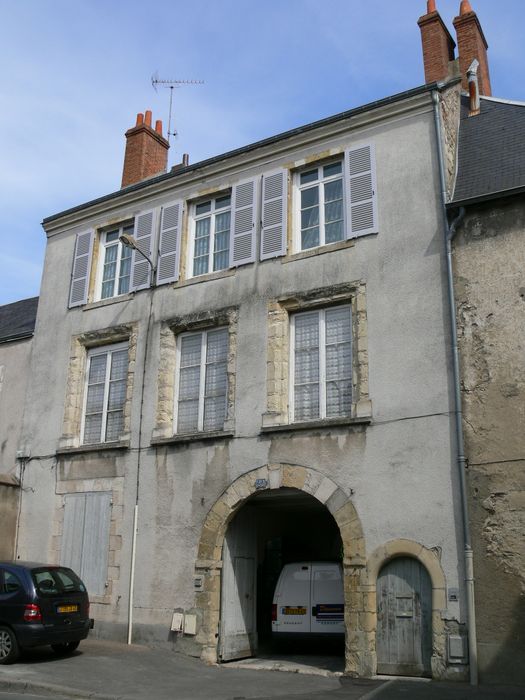 Ancienne maison canoniale : Façade sur ue, vue générale