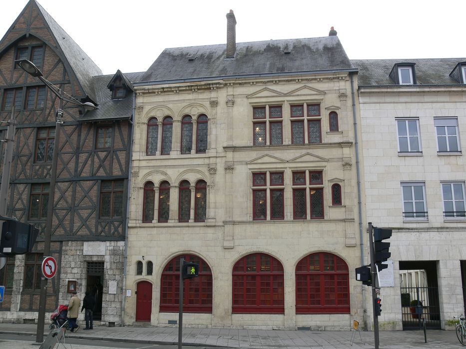 Immeubles, actuellement Service départemental de l'Architecture et du Patrimoine (SDAP) : Façades sur rue, vue générale