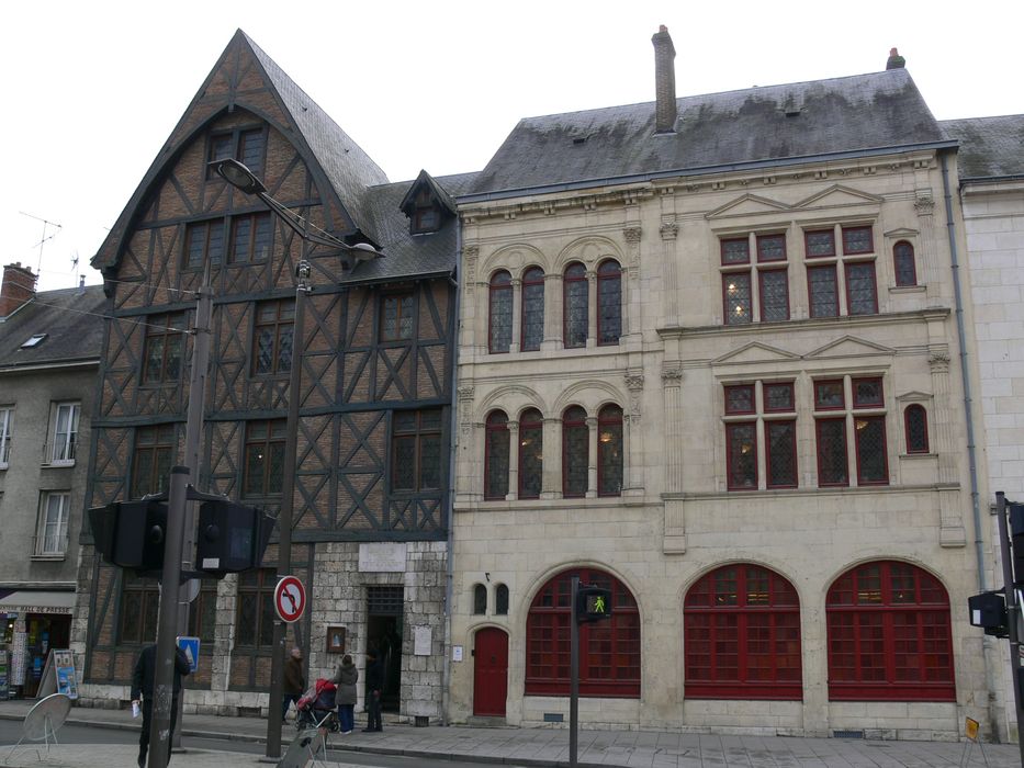 Immeubles, actuellement Service départemental de l'Architecture et du Patrimoine (SDAP) : Façades sur rue, vue générale