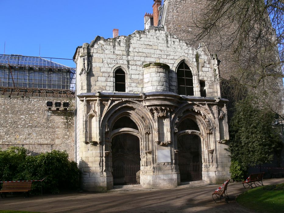 Vestiges de la chapelle Saint-Jacques : Vue partielle des vestiges