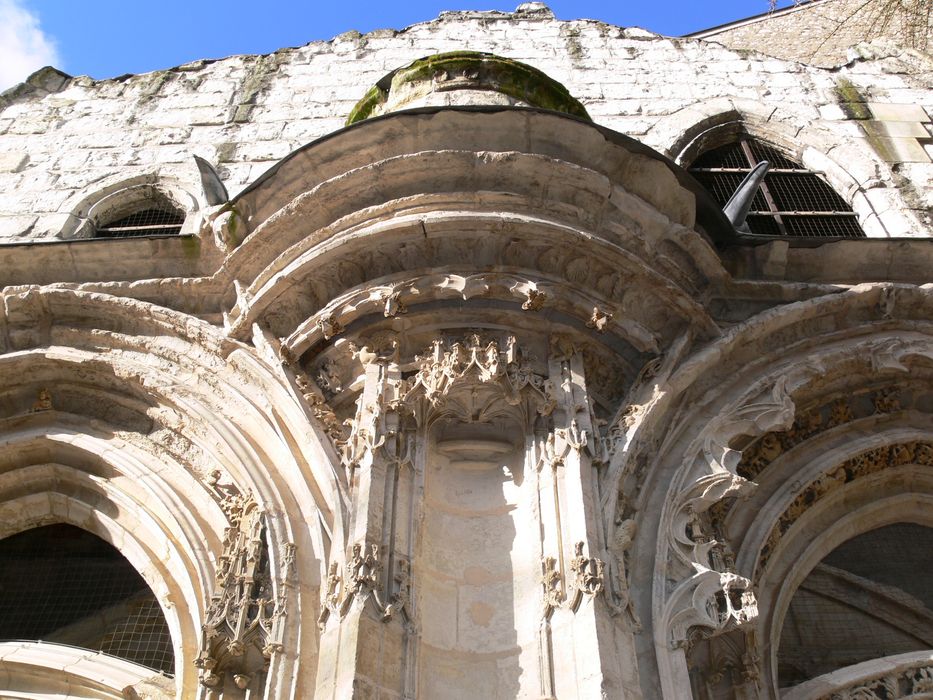 Vestiges de la chapelle Saint-Jacques : Vue partielle des vestiges