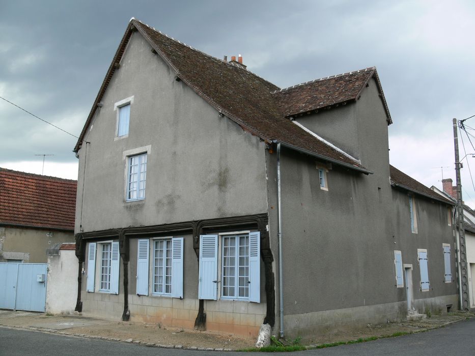 Maison à pans de bois : Façades sur rue, vue générale