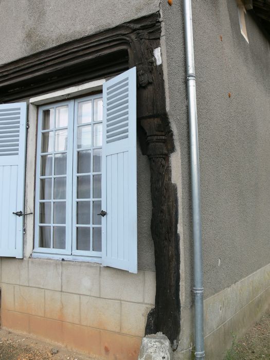 Maison à pans de bois : Façades sur rue, détail