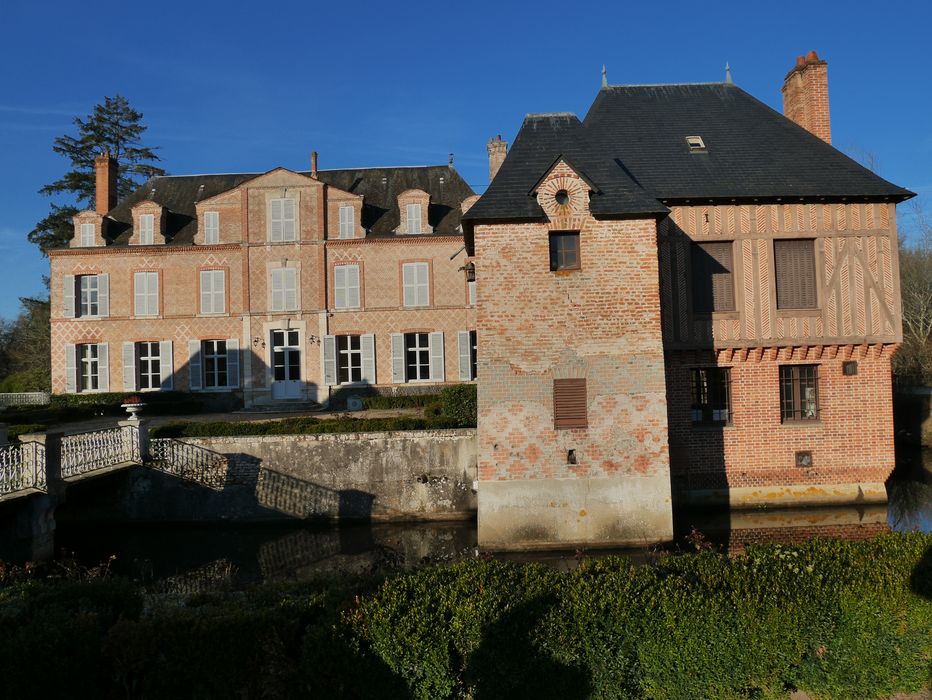 Château de la Turpinière : Ensemble est, vue générale