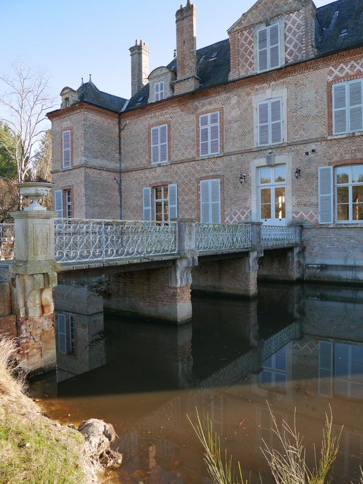 Château de la Turpinière : Façade ouest vue partielle