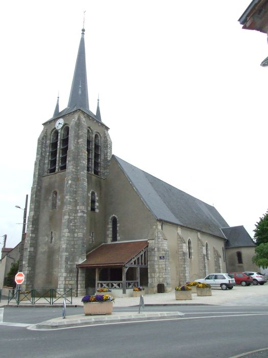 Eglise Saint-Pierre : Ensemble sud-ouest, vue générale