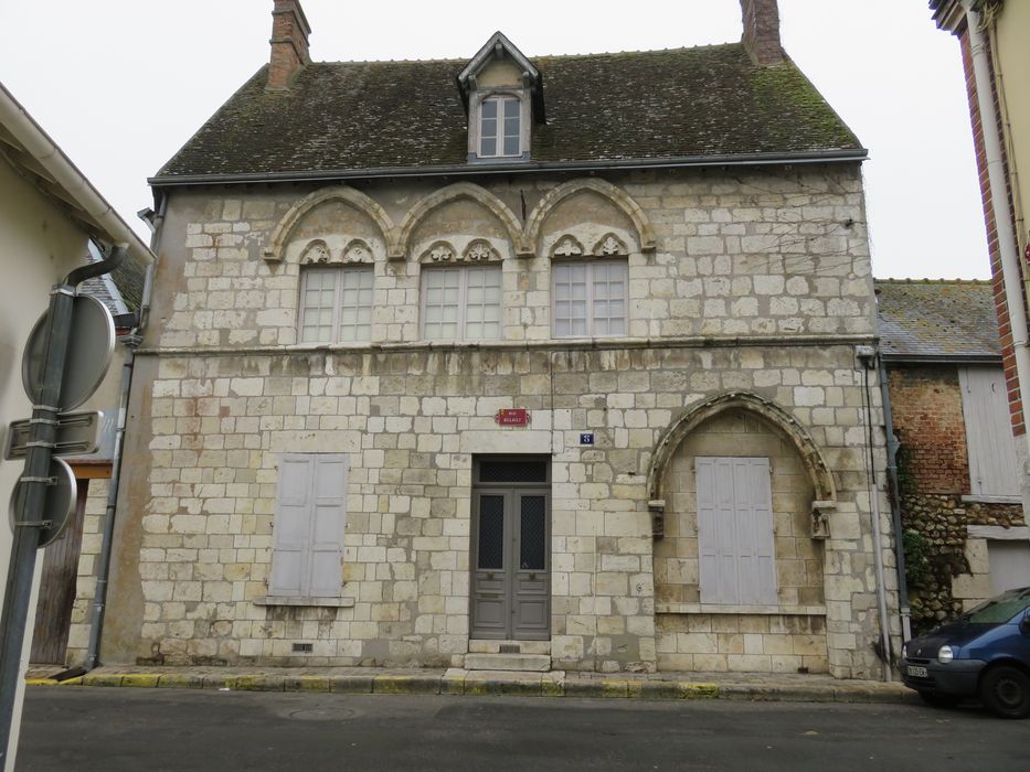 Maison dite l'Hôtel de la Lanterne : Façade sur rue, vue générale