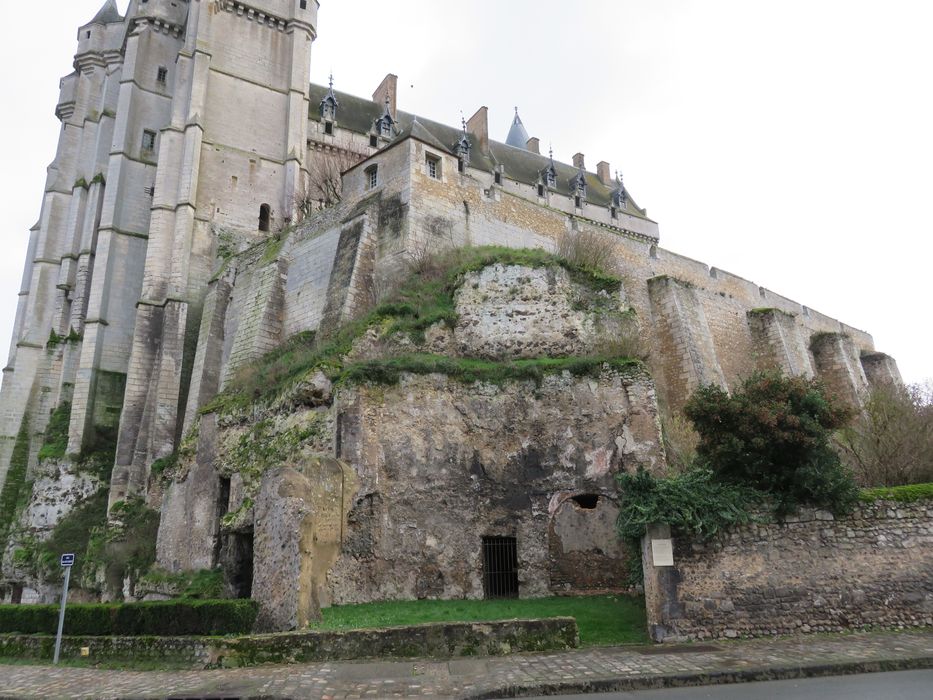 Restes de l'ancienne église Saint-Médard : Vue générale des ruines