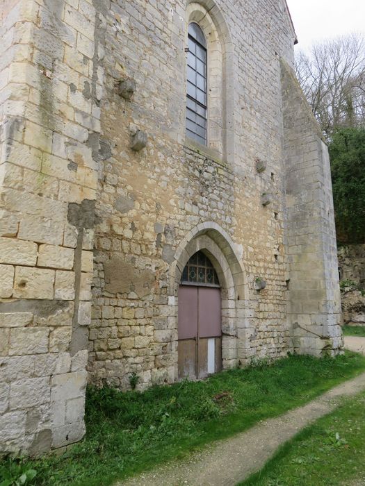 Commanderie du Temple Notre-Dame-de-la-Boissière : Façade sud, vue générale