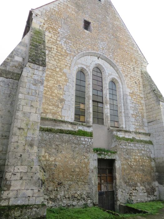 Commanderie du Temple Notre-Dame-de-la-Boissière : Façade nord, vue générale