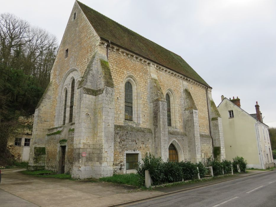 Commanderie du Temple Notre-Dame-de-la-Boissière : Façades nord et ouest, vue générale