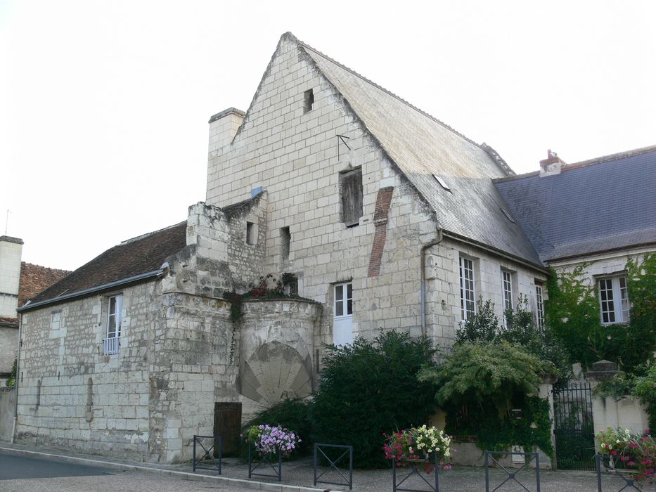 Maison dite du Prieur : Pignon est, vue générale